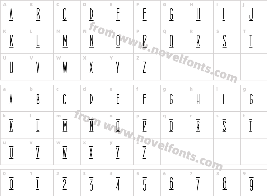 ConcursoItalian BTN Lined CnCharacter Map