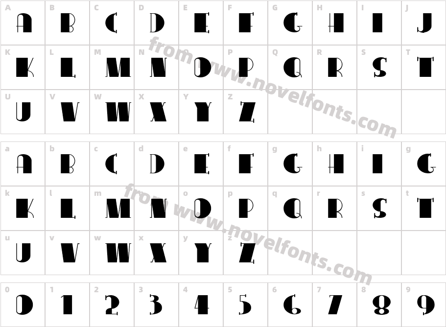 Conga Line NFCharacter Map