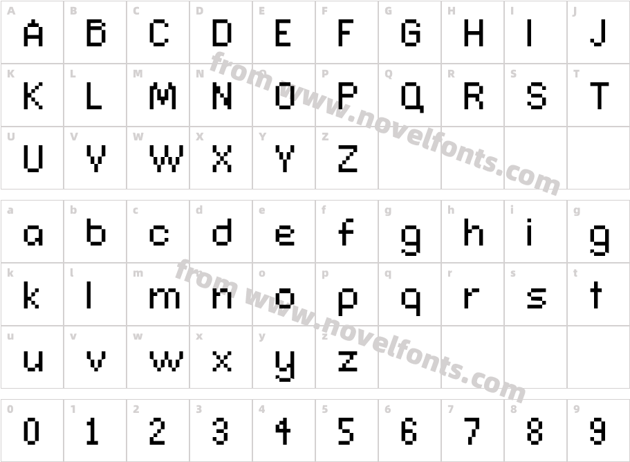 Connection IICharacter Map