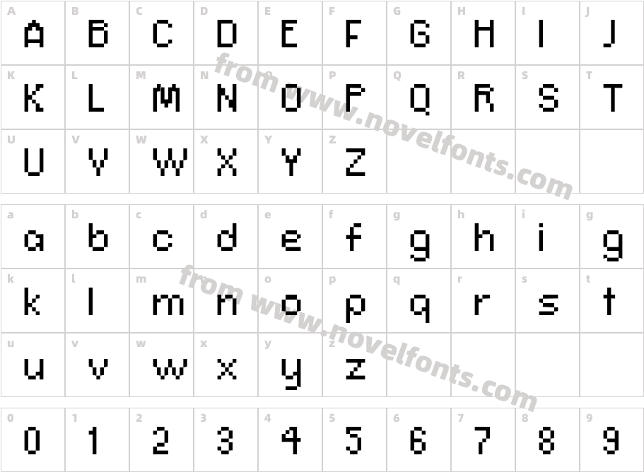 Connection IIICharacter Map