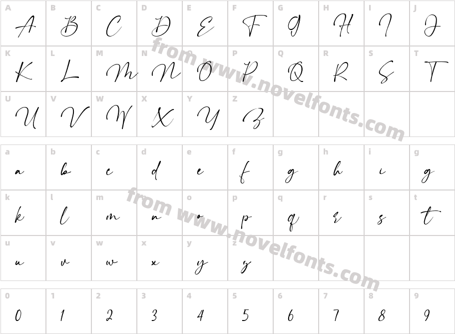 Constaller RegularCharacter Map