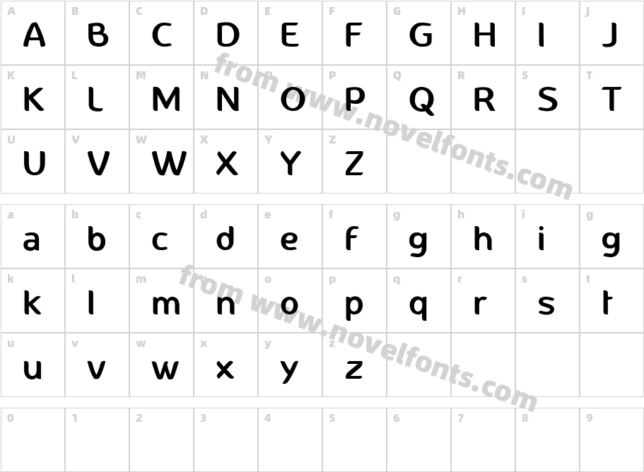 ConstanceCharacter Map