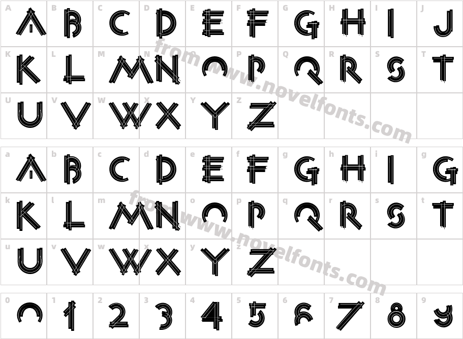 ConstrxiaBlackInlineCharacter Map