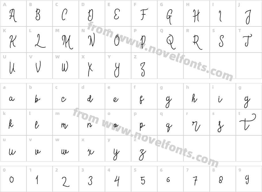 ContentoScriptCharacter Map