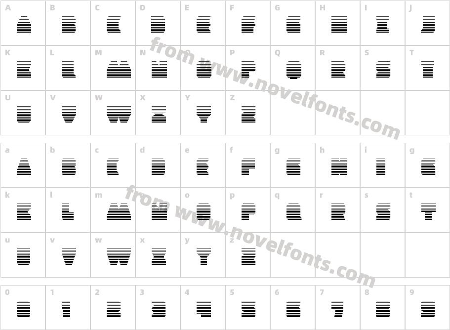 Contour of Duty GradientCharacter Map