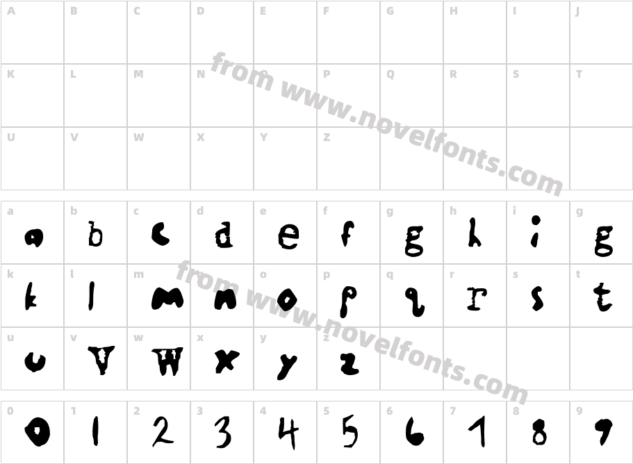 ContraryCharacter Map