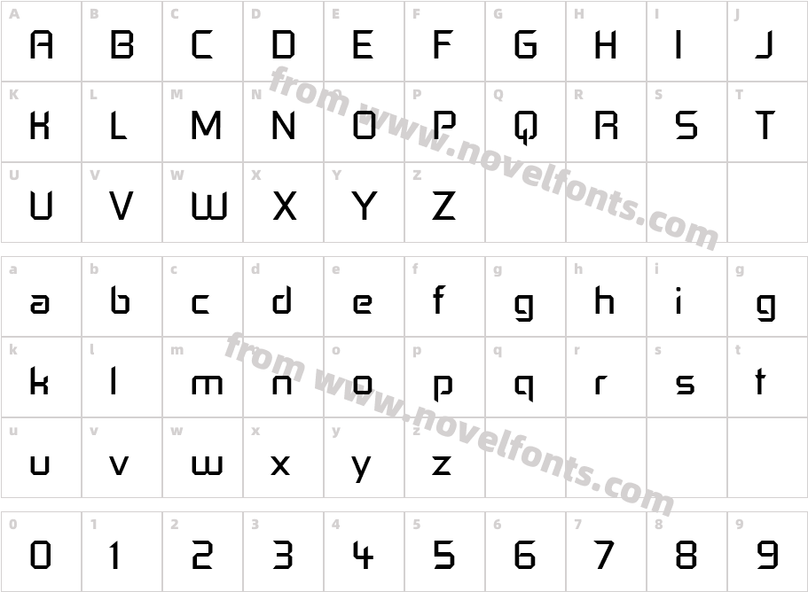 Control FreakCharacter Map