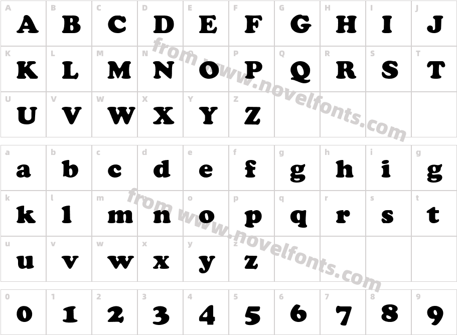 CookieCharacter Map