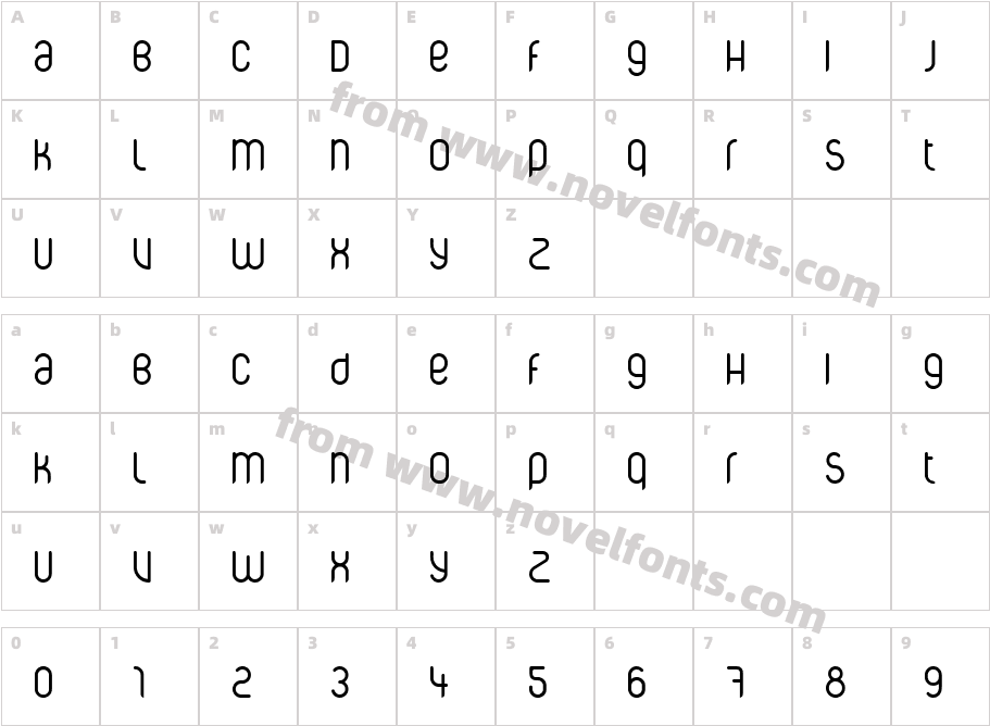 CorpusCare LightCharacter Map