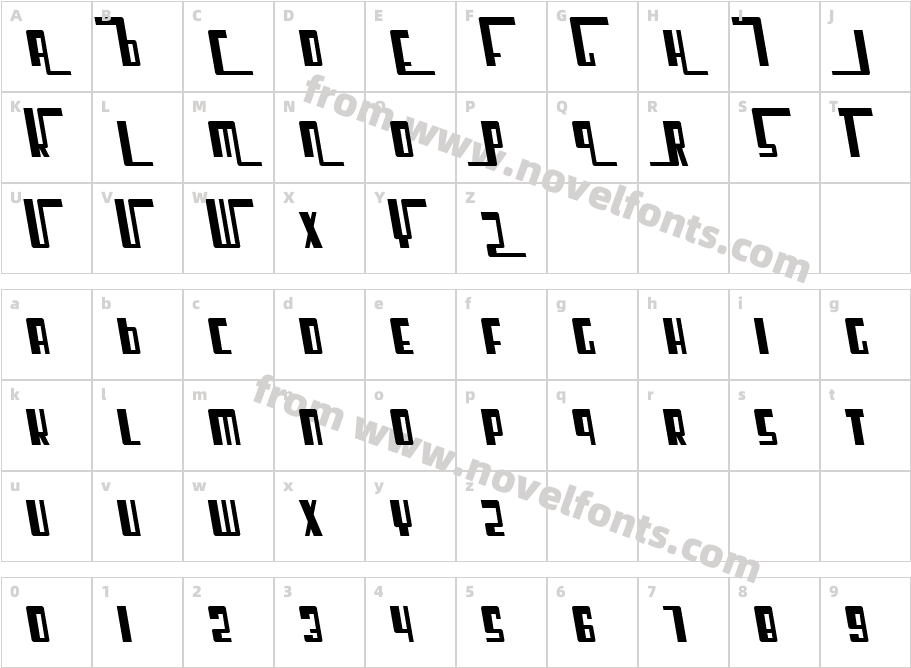 Cosmic Age ItalicCharacter Map