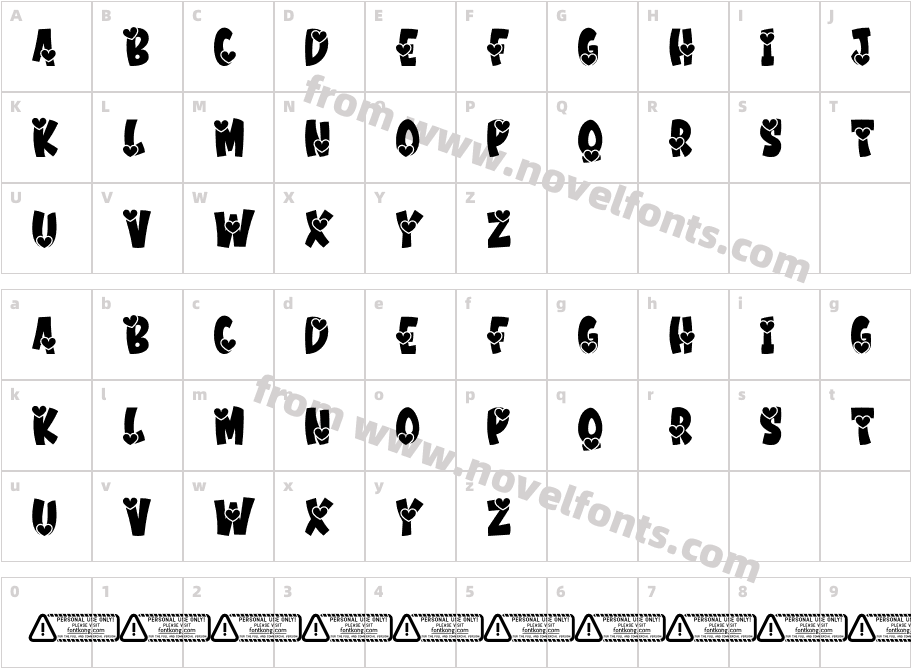 Couple Valentine PERSONAL USE OCharacter Map