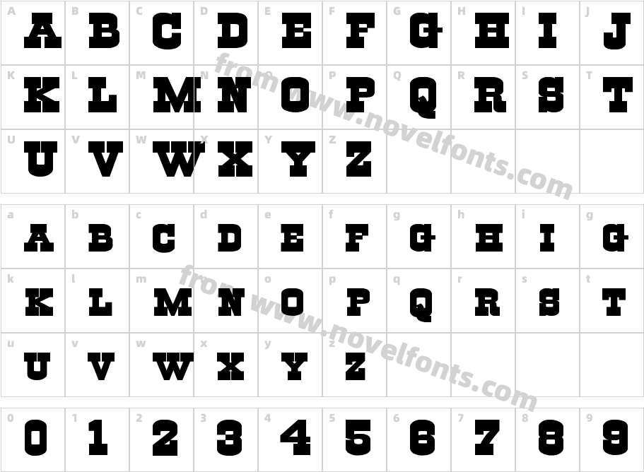 CowpokeCharacter Map