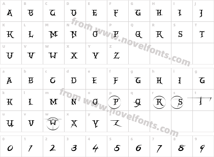 CrEAtoRcAmpoTYPeSmcPCharacter Map