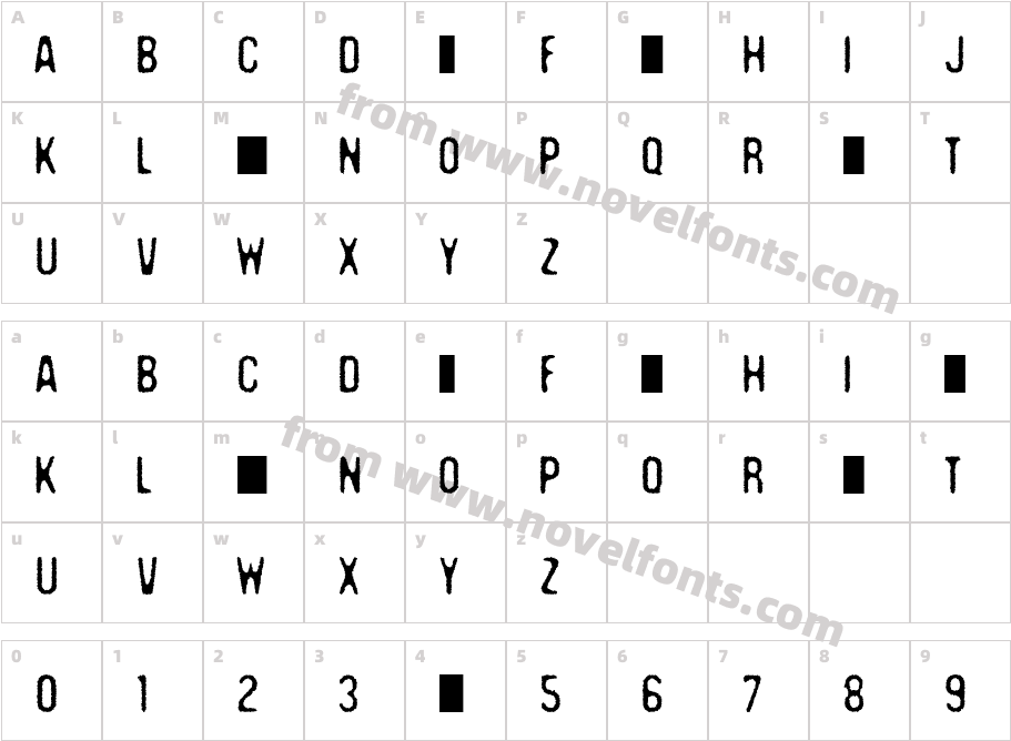 Crack  DEMOCharacter Map