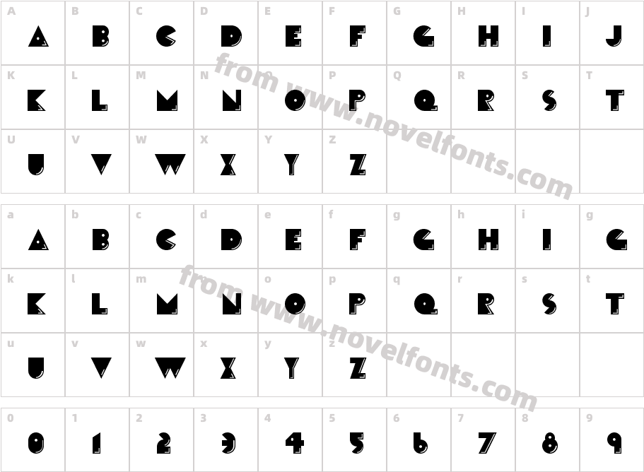 CrackManFront-RegularCharacter Map