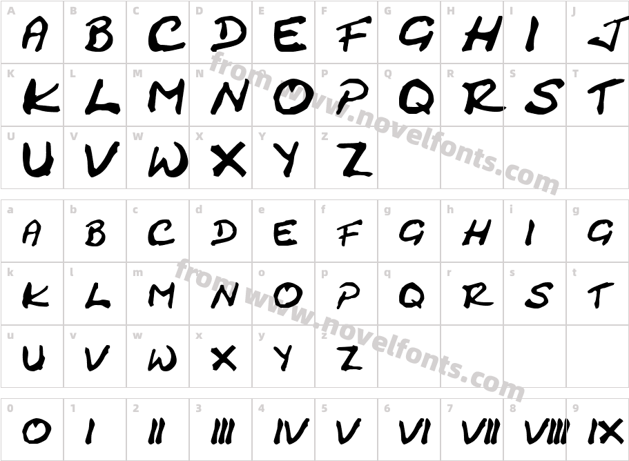 Cracked JohnnieCharacter Map