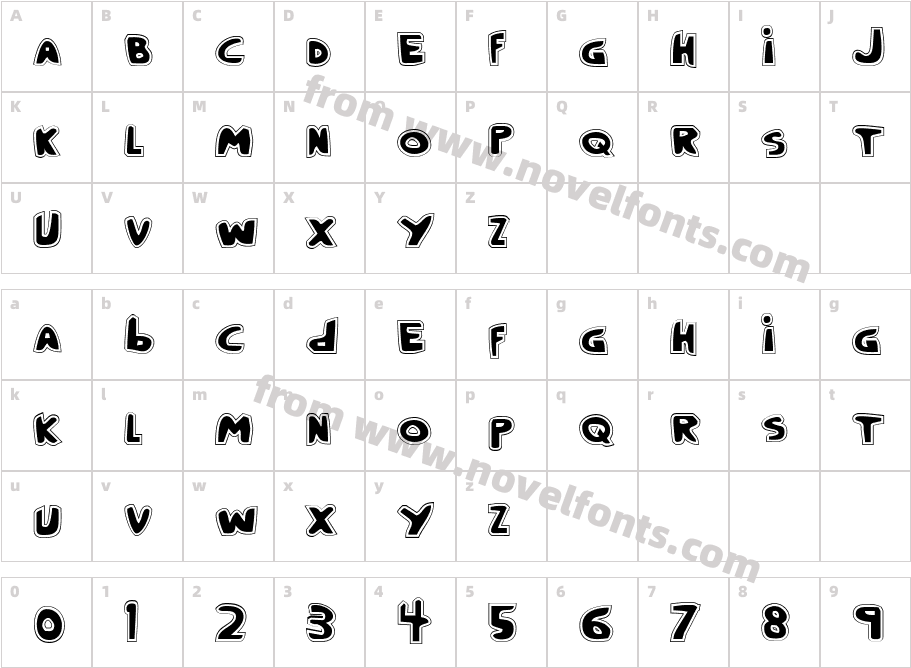 Crappity-Crap-Crap ProCharacter Map