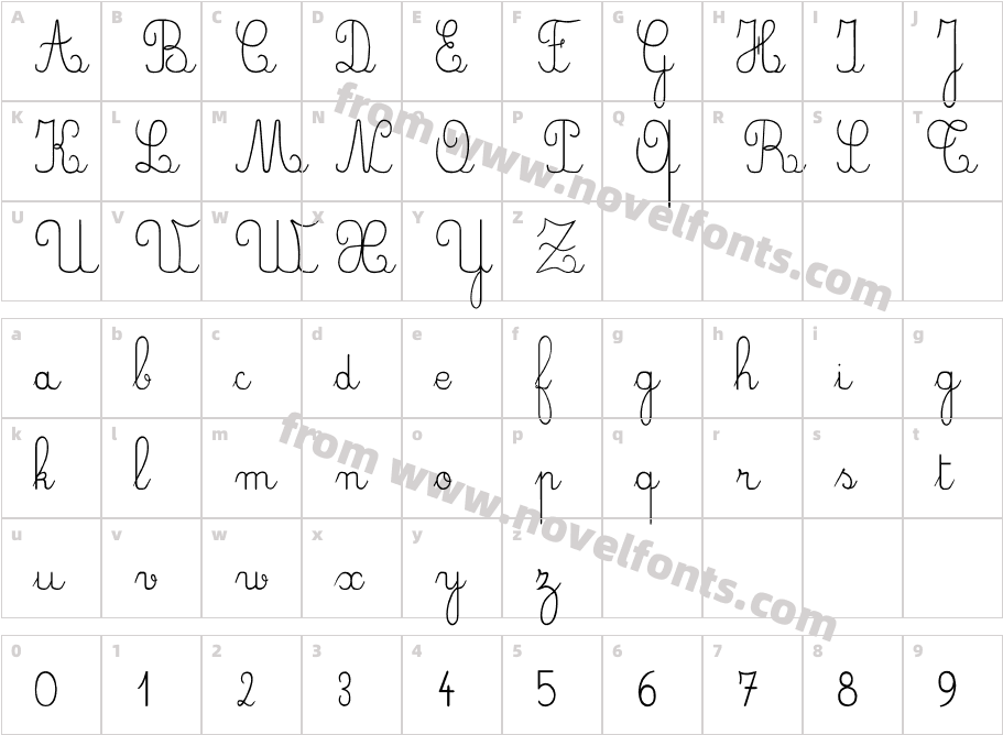 CrayonECharacter Map