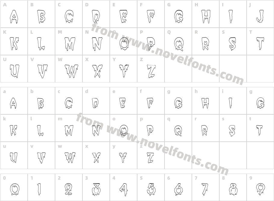 Creepy Hollow-Condensed NormalCharacter Map