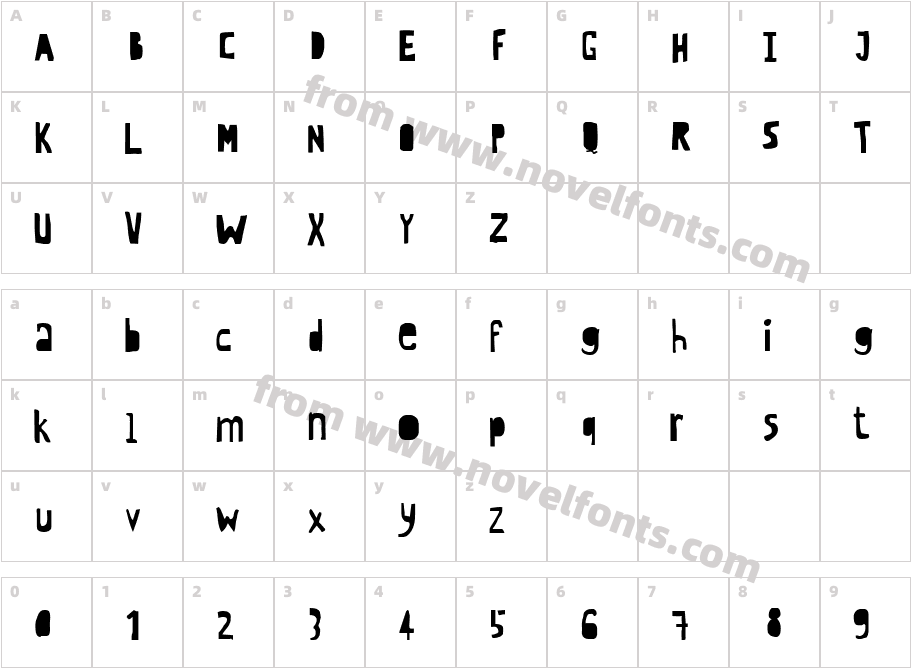 CrewHassan positiveCharacter Map