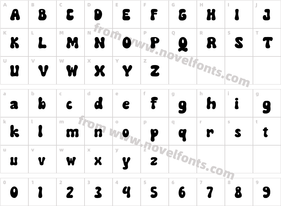 Charming Smile DEMO RegularCharacter Map