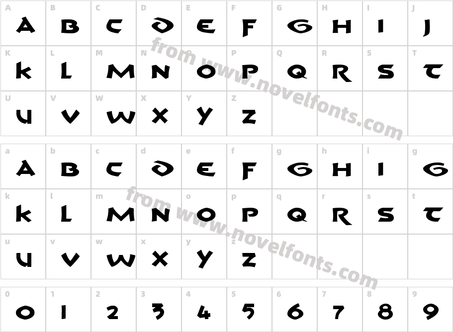 CromCharacter Map