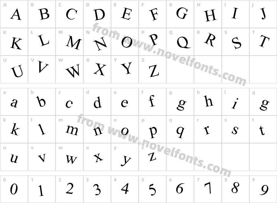 CrookedCharacter Map