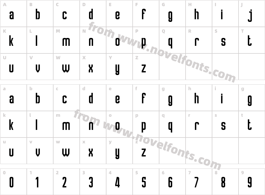 CrosslinkCharacter Map