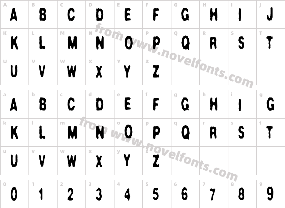 Crush47Character Map