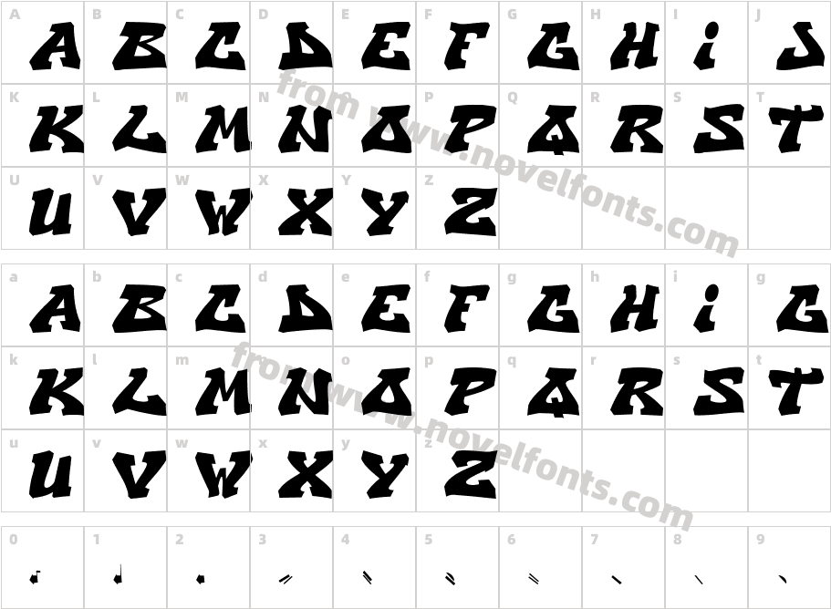 CryOneDUC PlainCharacter Map