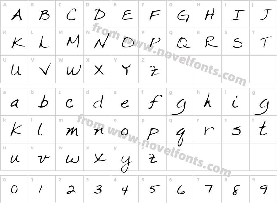 CrystalsHand-PlainCharacter Map