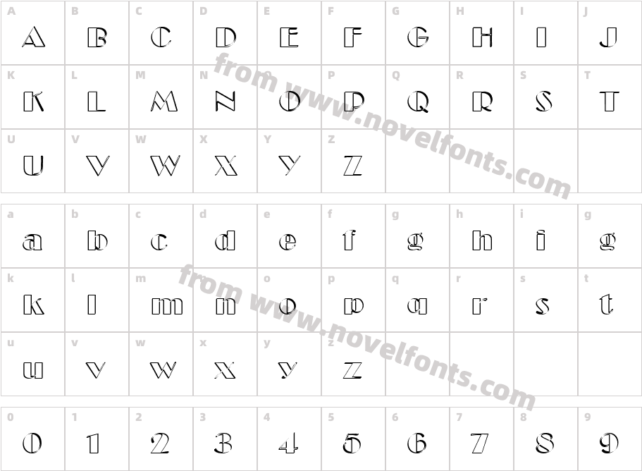 Cucchiarella NormalCharacter Map