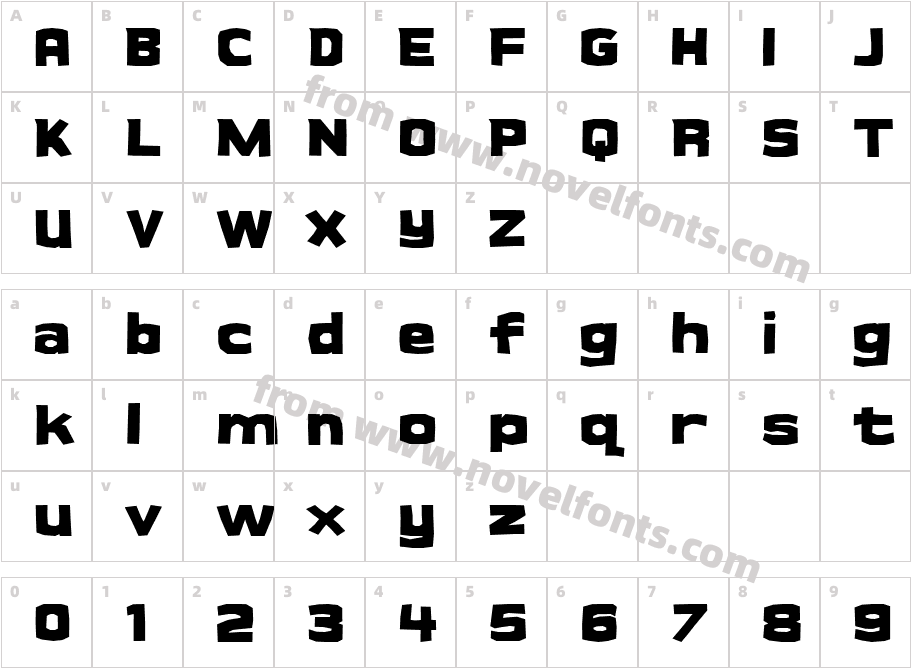 Cueva  ThickCharacter Map