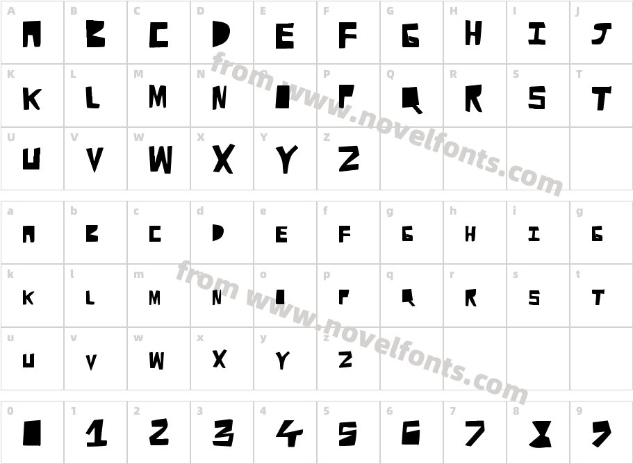 CutAwayCharacter Map