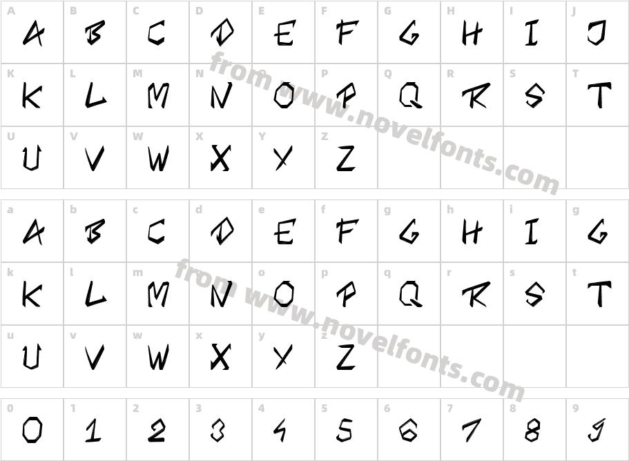 Cyber GloomCharacter Map