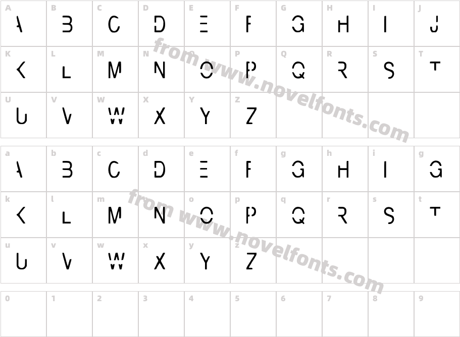 CyberBunnyCharacter Map