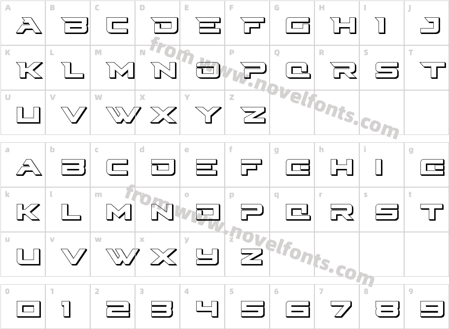 Cyberdyne 3DCharacter Map