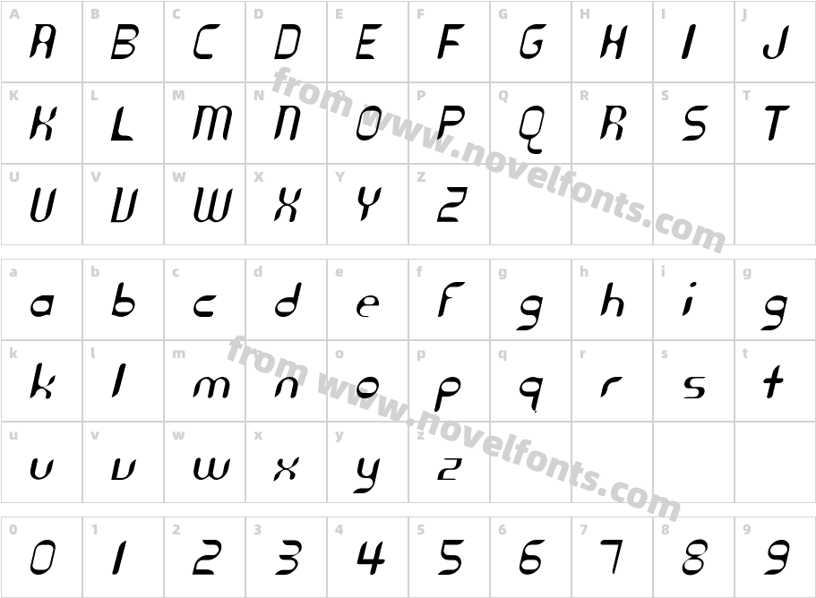 Cyberotica-LightCharacter Map