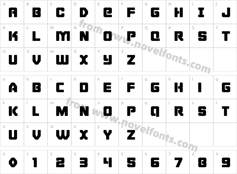 Cyborg Rooster ExpandedCharacter Map