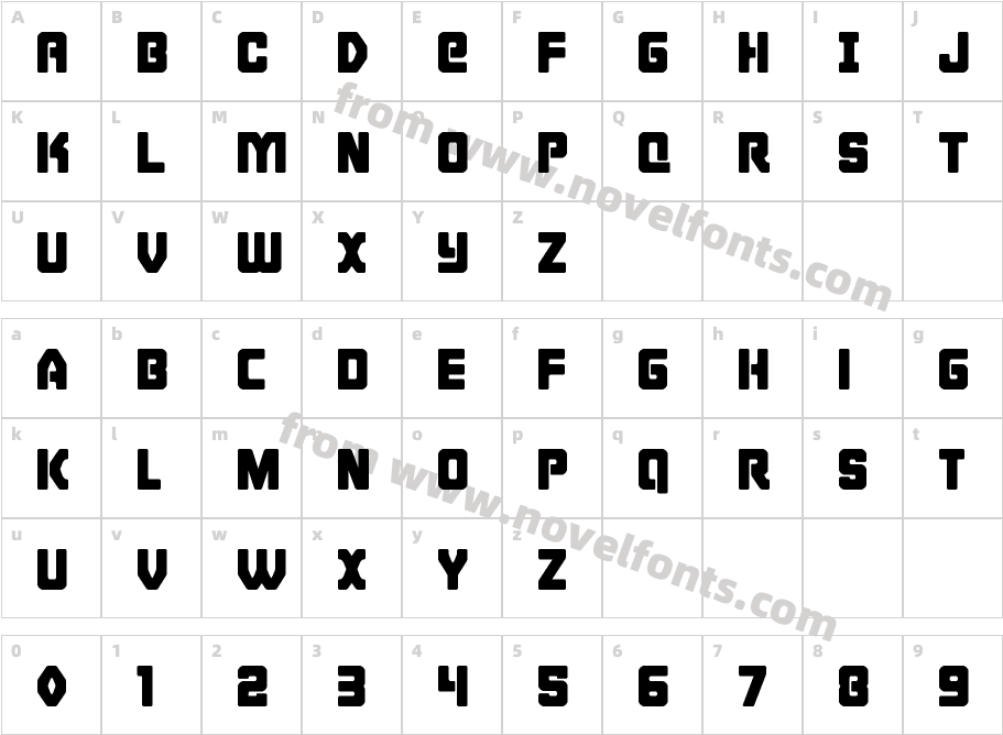 Cyborg RoosterCharacter Map