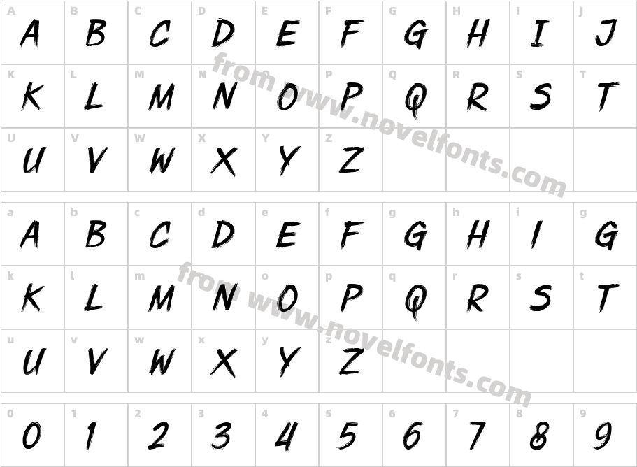 DHF Dexsar BrushCharacter Map