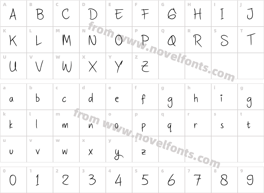 DHFQuinta'sDiaryCharacter Map