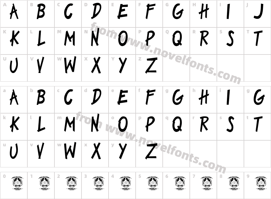 DILOVECharacter Map