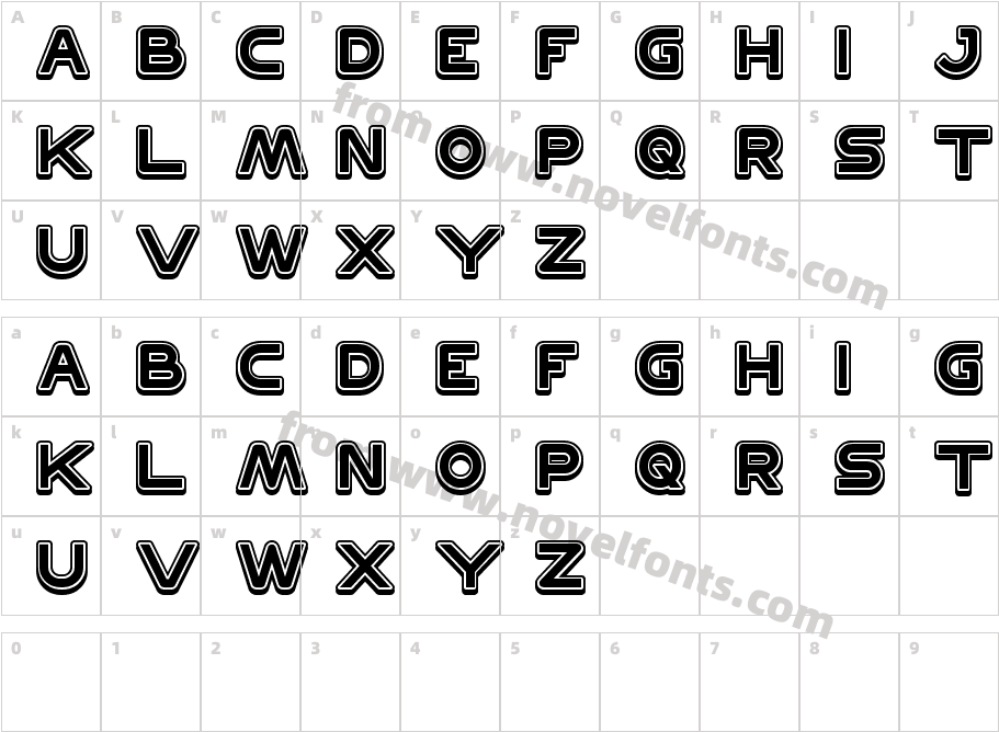 DISCOVERYCharacter Map