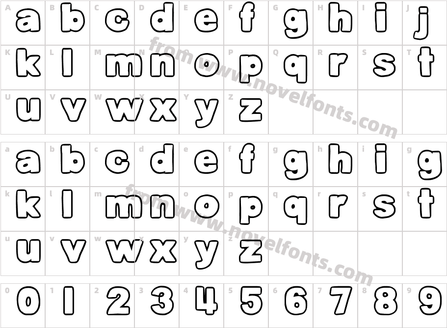 DJB Belly Button-OuttieCharacter Map