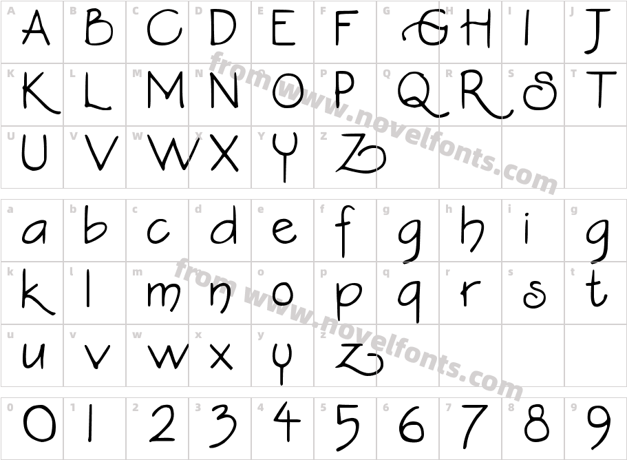 DJB Constance BeauregardCharacter Map