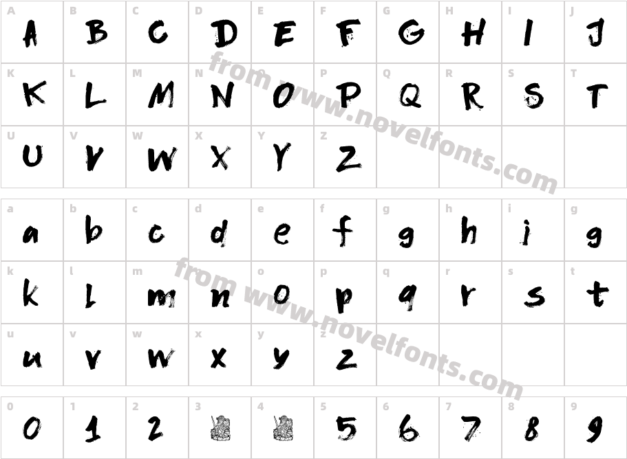 DK Flagellum Dei RegularCharacter Map