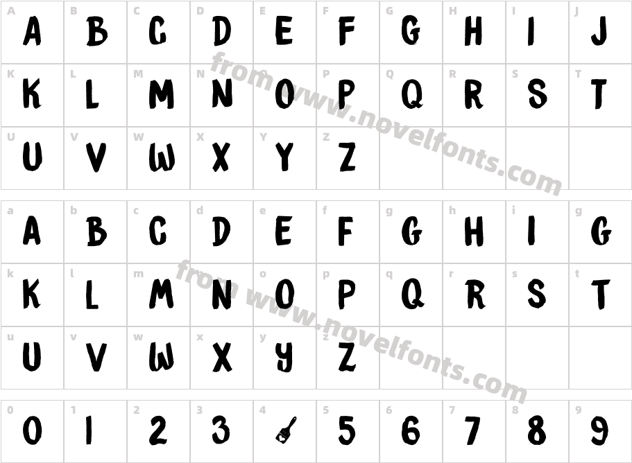 DKBrushCrushCharacter Map