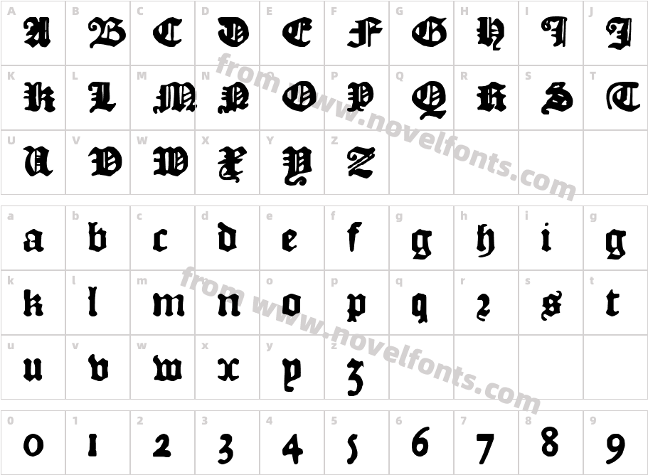 DKCourantCharacter Map