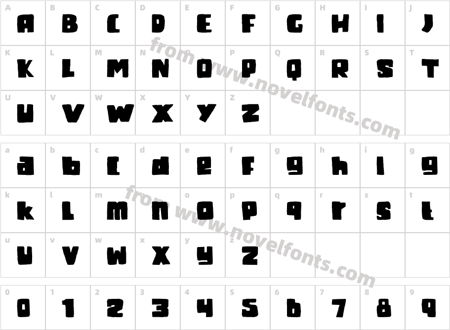 DKFatKittyKatCharacter Map